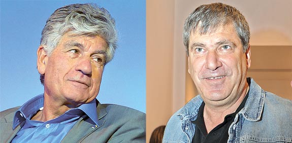 יורם באומן, מוריס לוי / צלם: תמר מצפי, איל יצהר